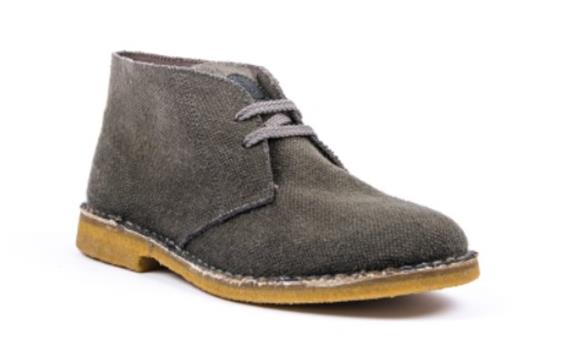 Desert Boots Antraciet Donkergrijs from Shop Like You Give a Damn